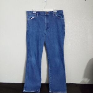 Wrangler Dark Blue Denim Jeans ( Bag V )